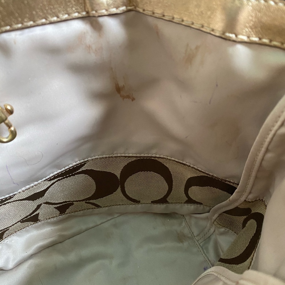 Authentic Coach Bag - image 6